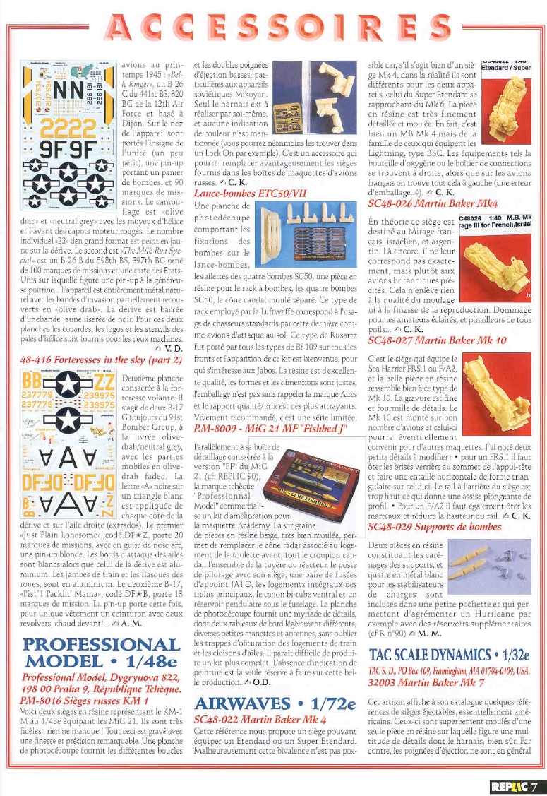 Replic 091 - Spitfire Mk IXe, Saab J 35, Ju 52